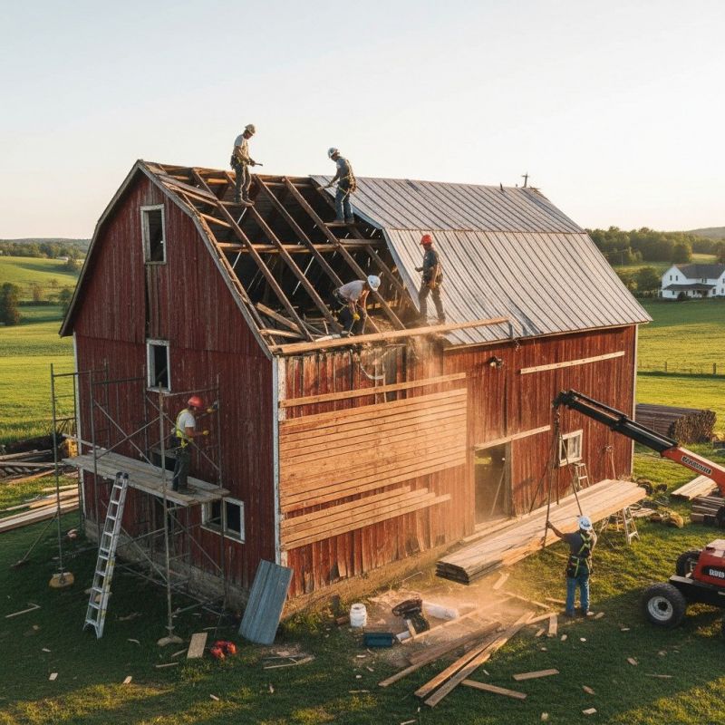 Barn Siding Repair in Olathe, KS