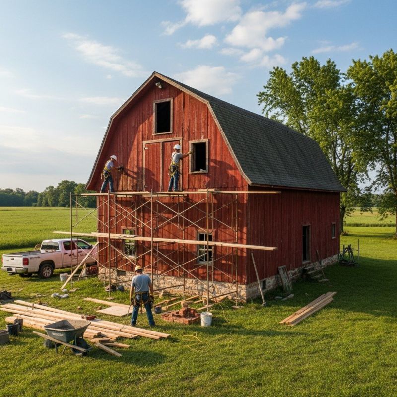 Barn Structural Repair in Wilmington, NC