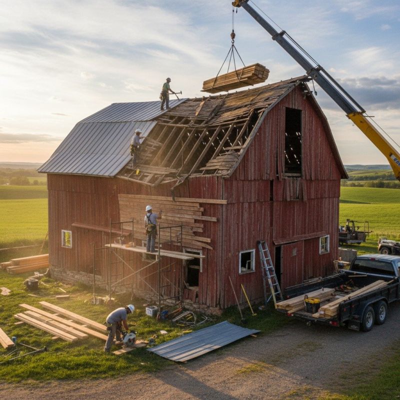 Barn Wall Repair in Kansas City, KS