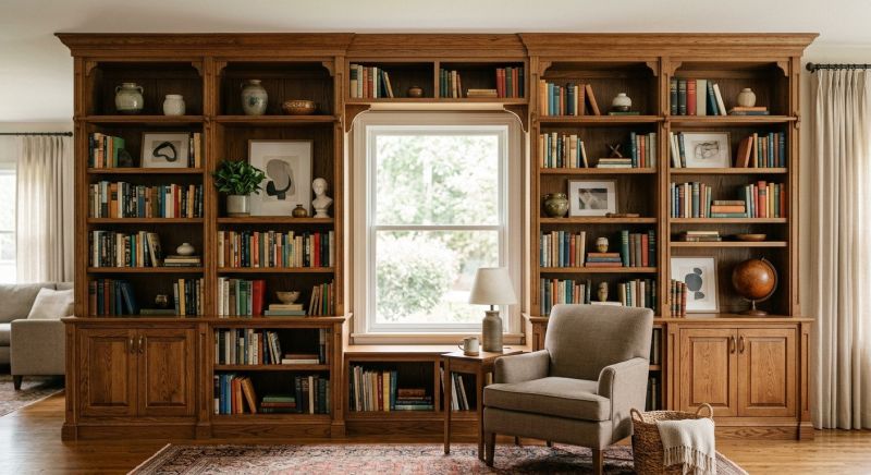 Bookcase Construction in Annapolis, MD