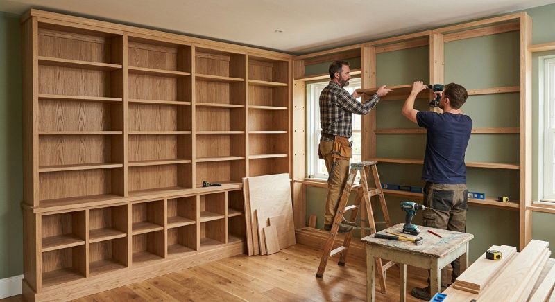 Bookshelves Installation in Annapolis, MD