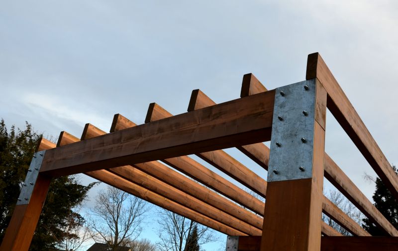 Wood Pergola Installation in Wilmington, NC