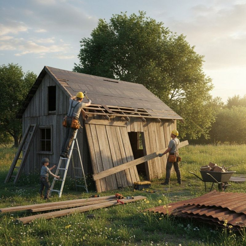 Wooden Carport Repair in Olathe, KS