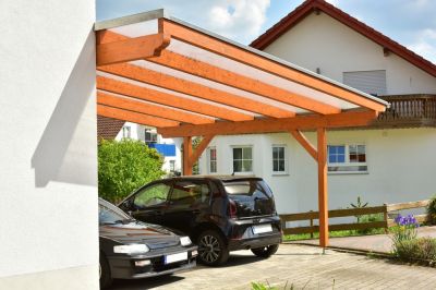 Provide Shelter for Vehicles with a Wood Carport!